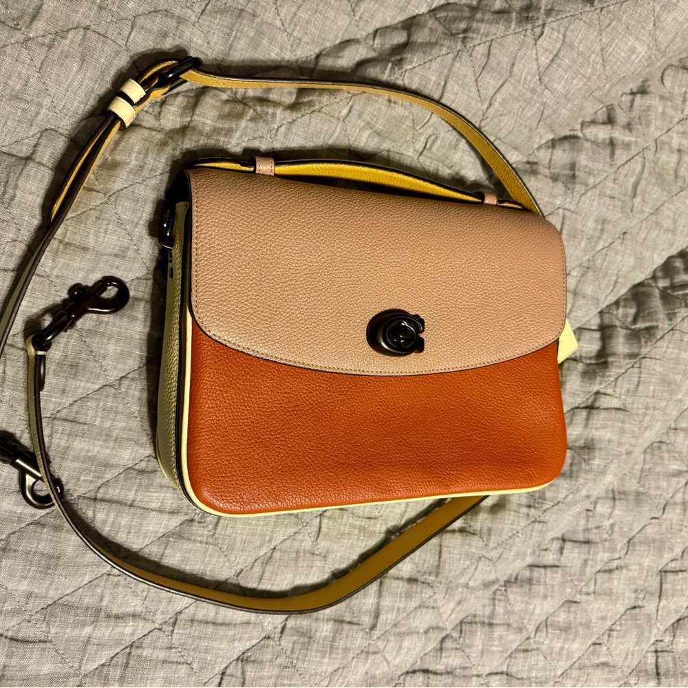 Coach Cassie Crossbody In Colorblock 69524